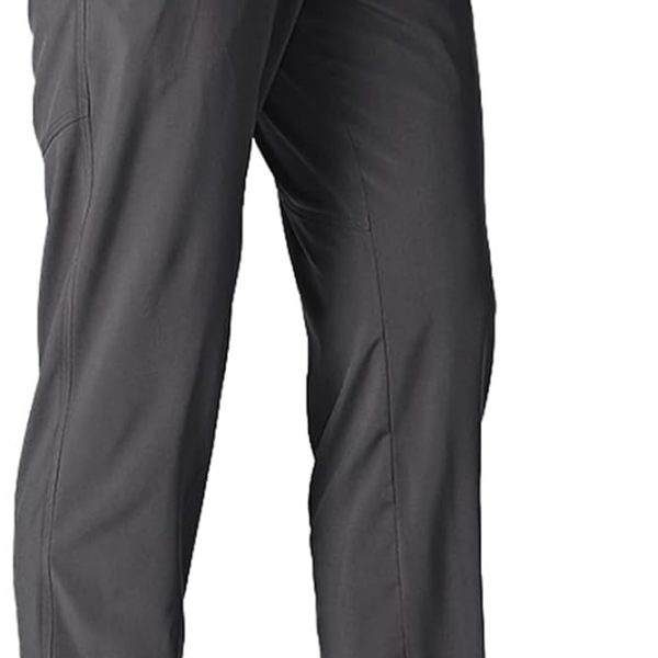 Men's Lightweight Hiking Travel Pants Breathable Athletic Fishing Active Joggers Zipper Pockets