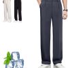 Super Stretch Ice Silk Comfort Everyday Pants,  Mens Pants Casual Quick-Drying