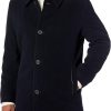 Men's Wool Plush Car Coat